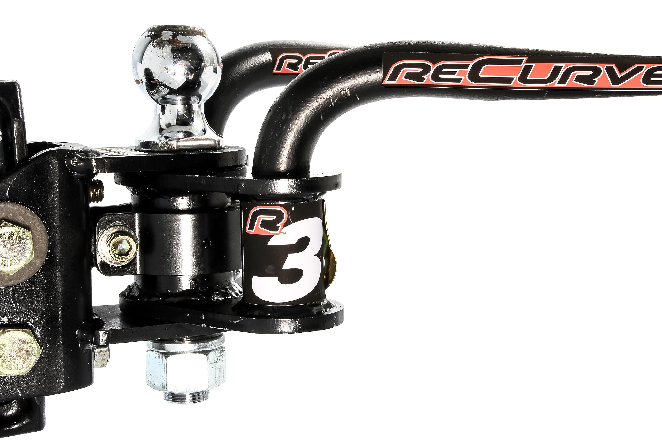Eaz-Lift Camco ReCurve R3 600lb Camper/RV Weight Distribution Hitch - Features Adjustable Sway Control & Includes 2-5/16" Hitch Ball w/15,000lb Max Rating - 800lb Max Tongue Weight Rating (48751)
