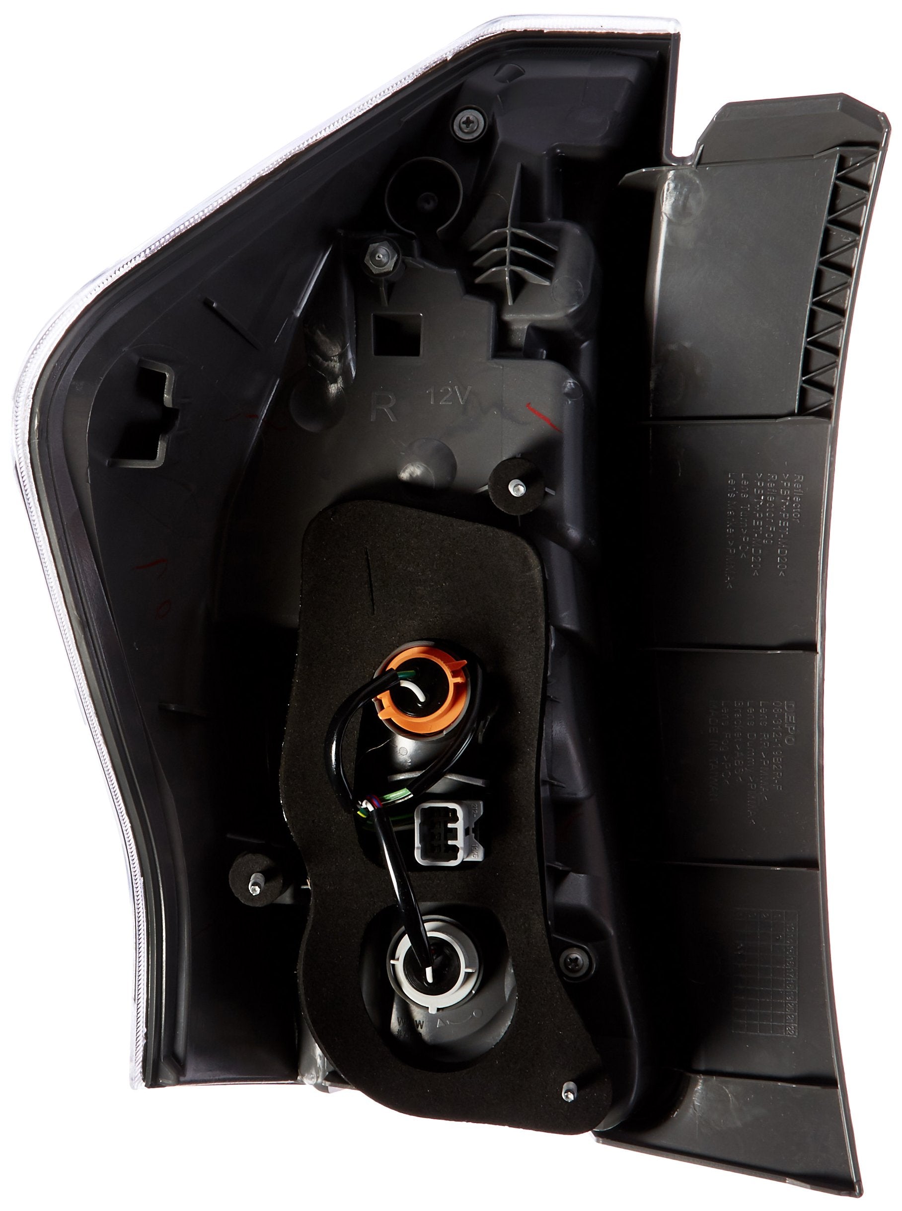 Passenger Side DEPO 312-19B2R-AS Replacement Tail Light Assembly