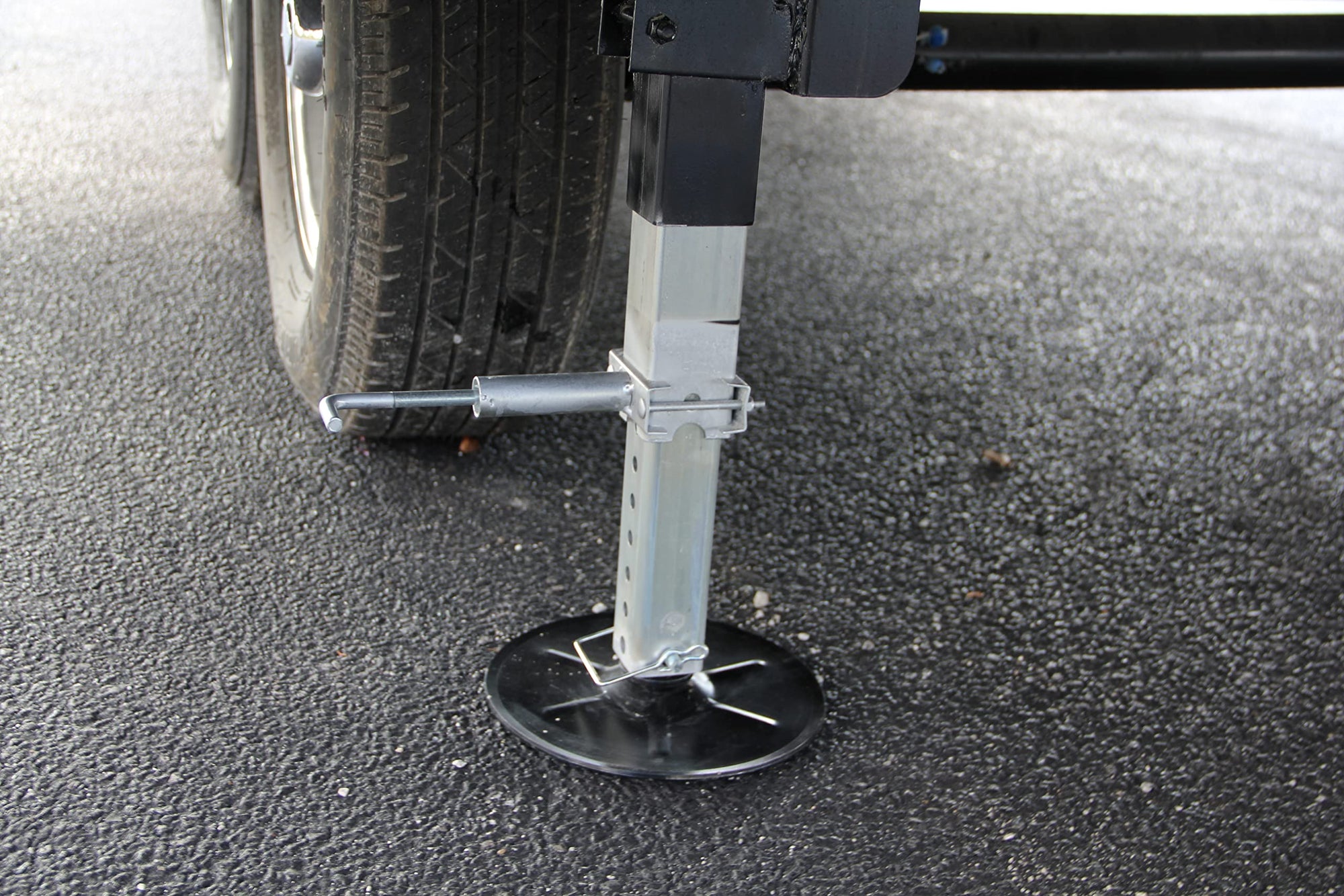 Quick Release Pull Pin Lippert Components 308287 for Fifth Wheel Landing Gear, Silver