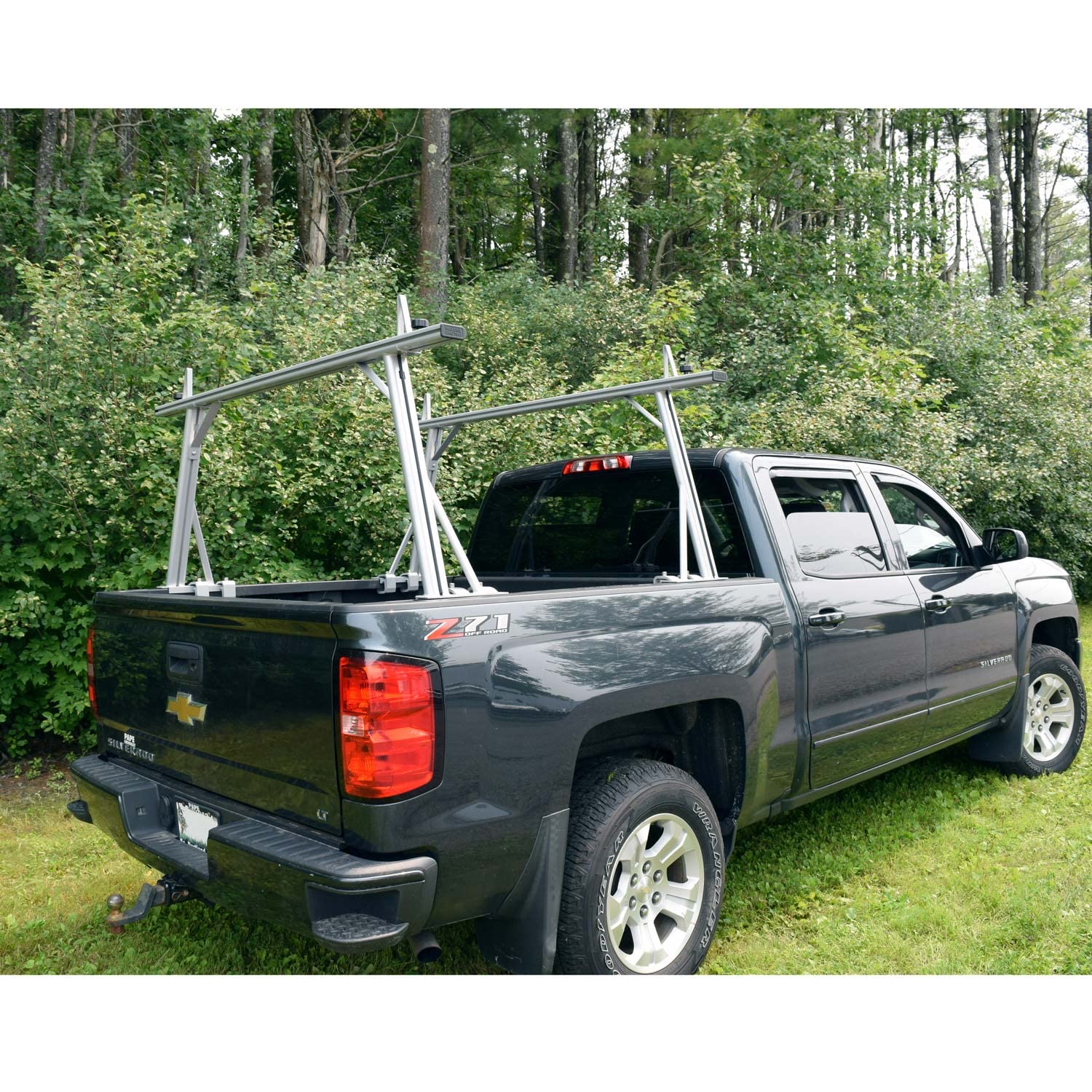 Malone TradeSport Pickup Truck Rack fits 24" - 96" Width Truck Beds | Includes Track and Universal Mounts | Adjustable Width | 800 lb Load Capacity | Easy Drill Free Installation