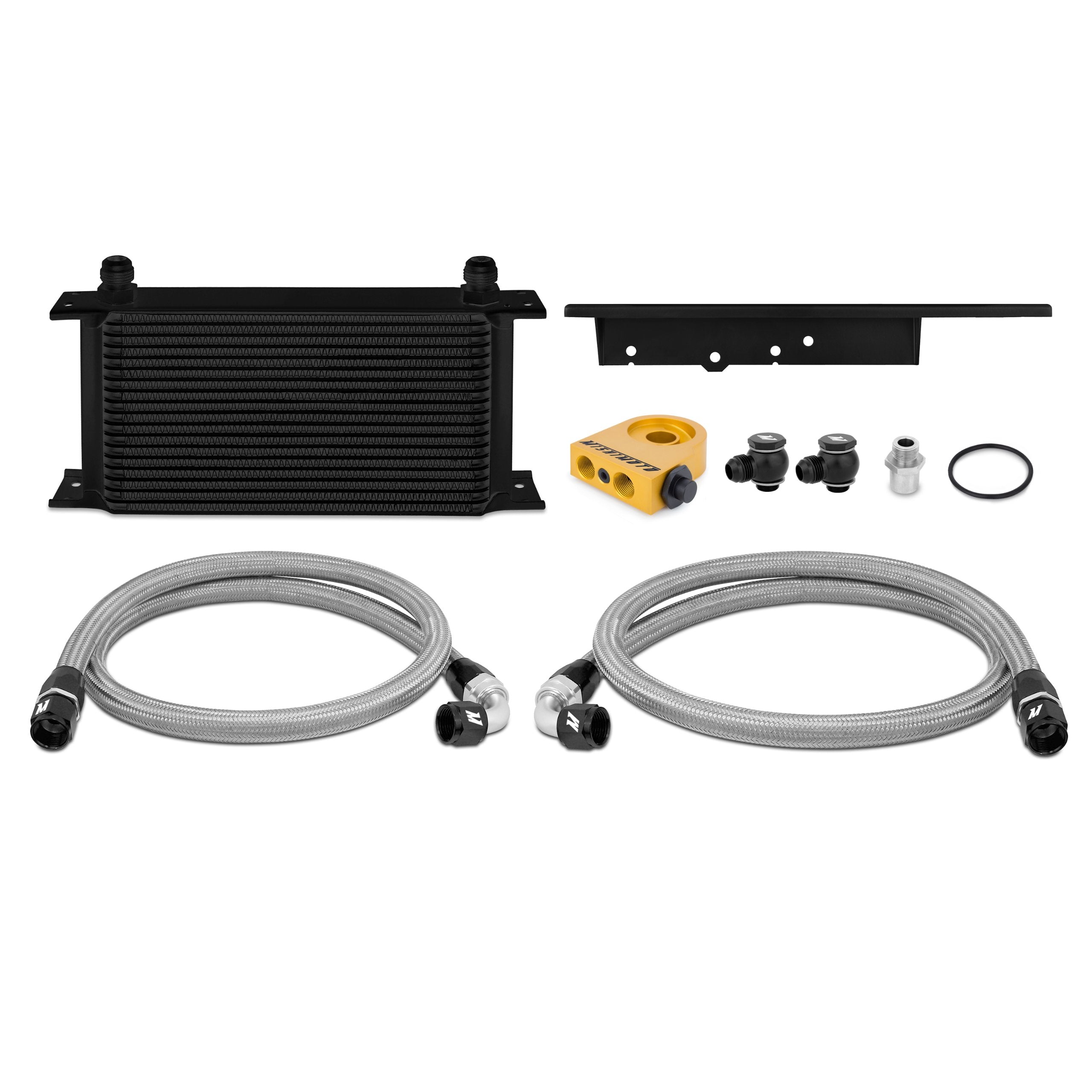 Mishimoto Oil Cooler Kit MMOC-350Z-03TBK Fits Nissan 350Z 2003-2009/ Infiniti G35 2003-2007 (Coupe only) Black