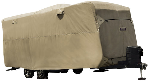 ADCO Storage Lot Cover by Covercraft 74844 for Travel Trailer RV, Fits 26'1"-28'6", Tan