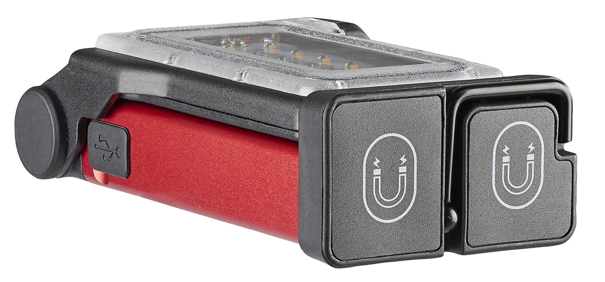 Flipmate Streamlight 61501 500-Lumen USB Rechargeable Multi-Function Compact Work Light, Red