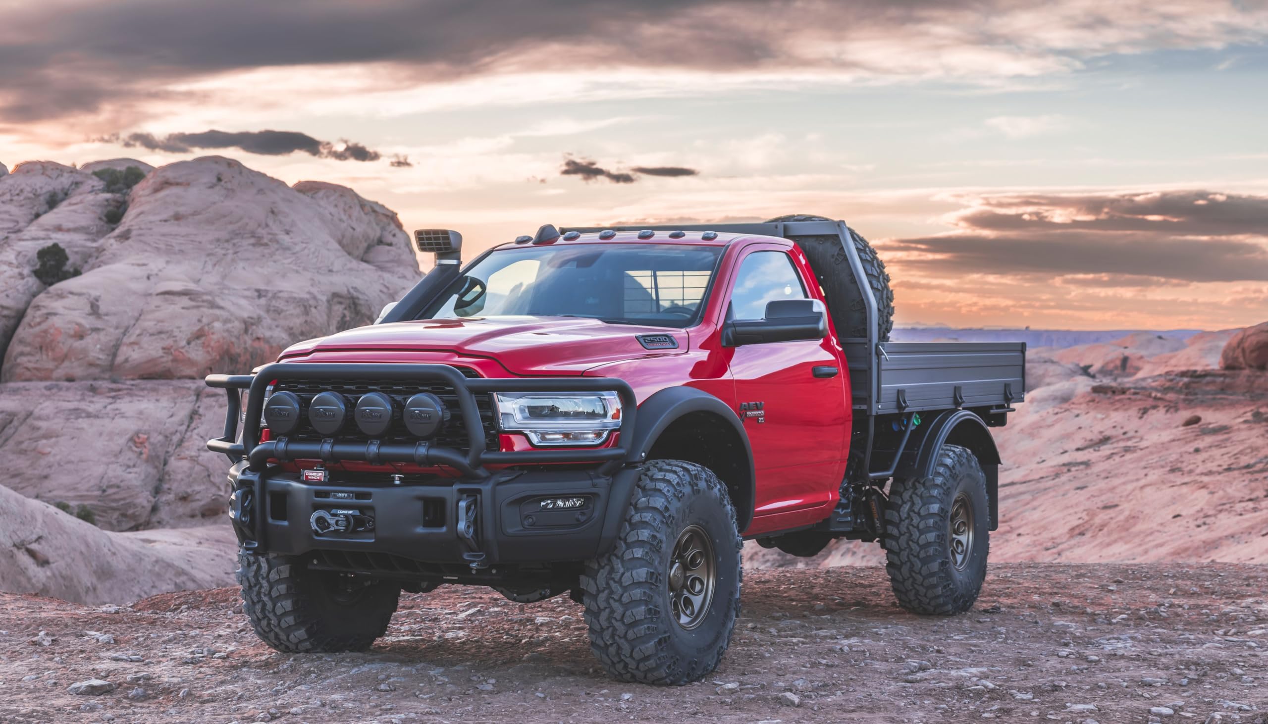 ComeUp AEV 16.5k / 20k Winch Mount for 2019-2026 Ram HD 2500/3500/4500/5500 with Bumper AEV