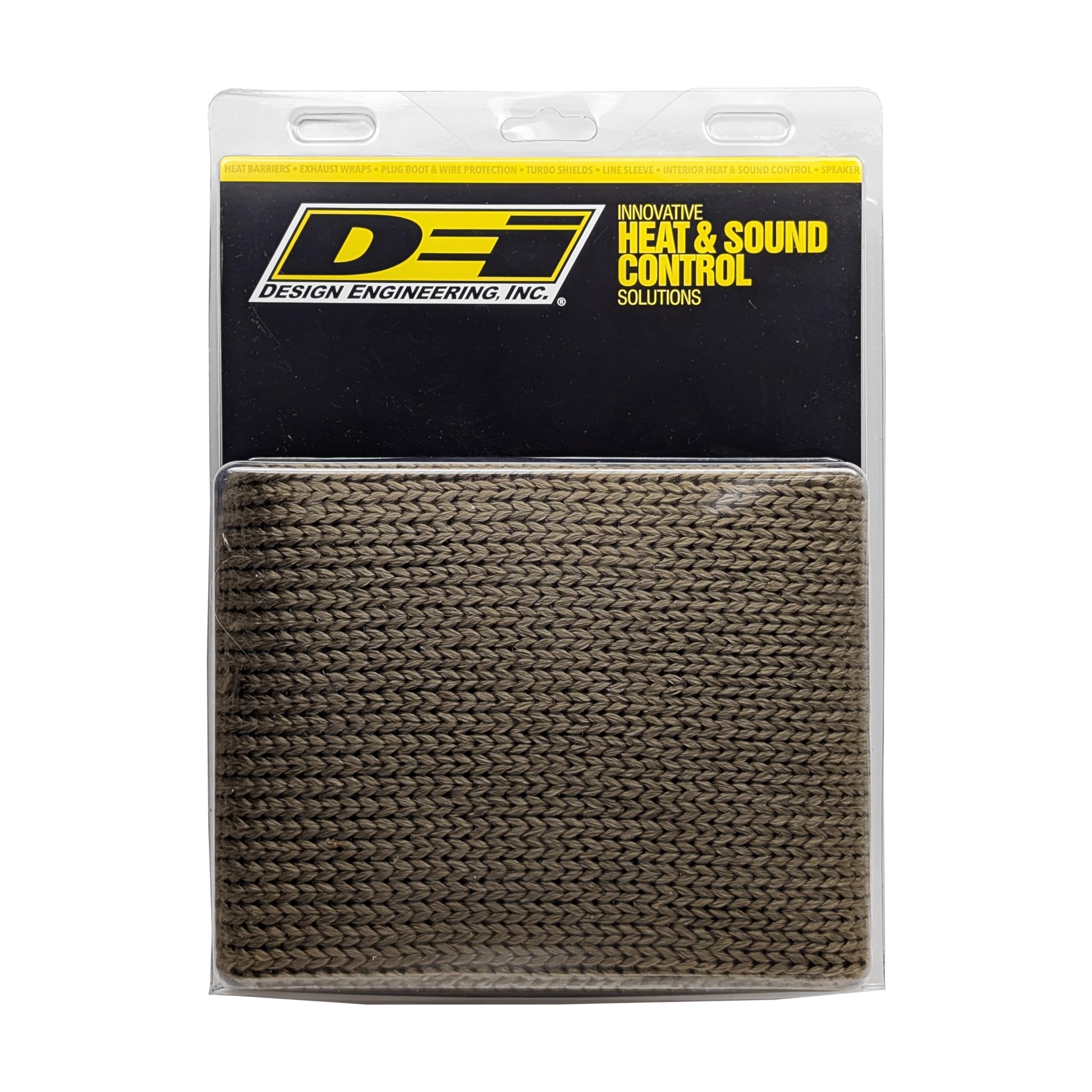 10048 Design Engineering 4" x 36" Titanium Knit Exhaust Sleeve with Locking Ties & Tool
