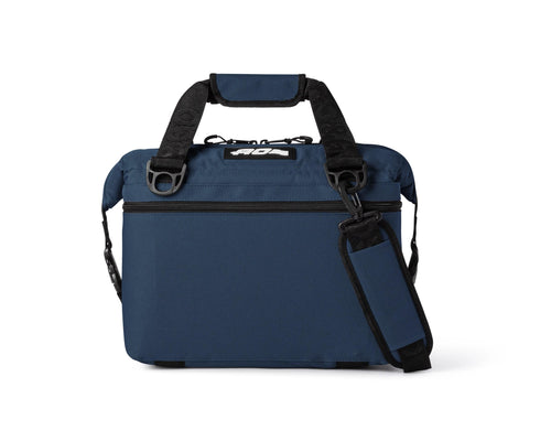 AO Coolers Soft-Sided Original Cooler Bag, Leak-Proof, Insulated, Lightweight, Navy Blue, 12-Can