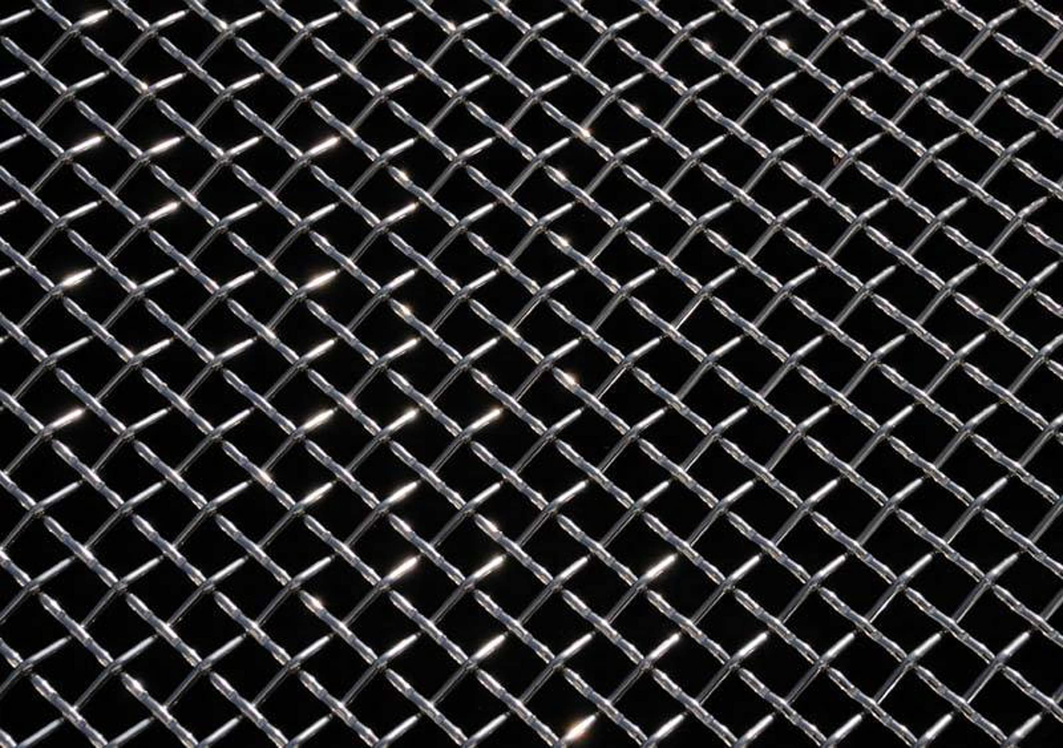 12" x 40" Stainless Steel Polished T-Rex 54009 Flat Wire Mesh