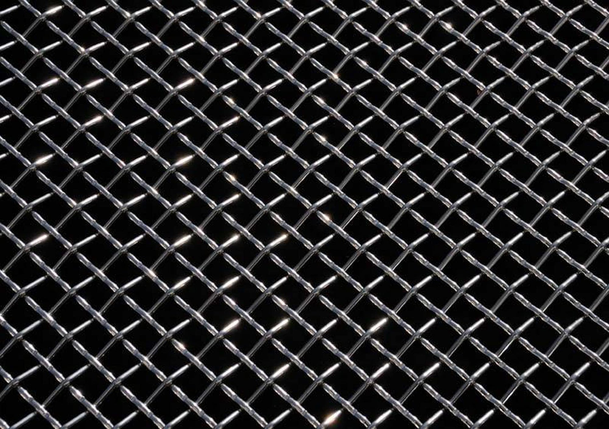 12" x 40" Stainless Steel Polished T-Rex 54009 Flat Wire Mesh