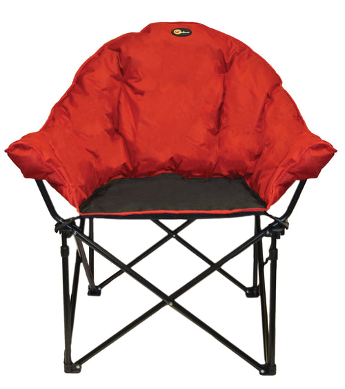 Big Dog FAULKNER 49579 Bucket Chair, Burgundy/Black