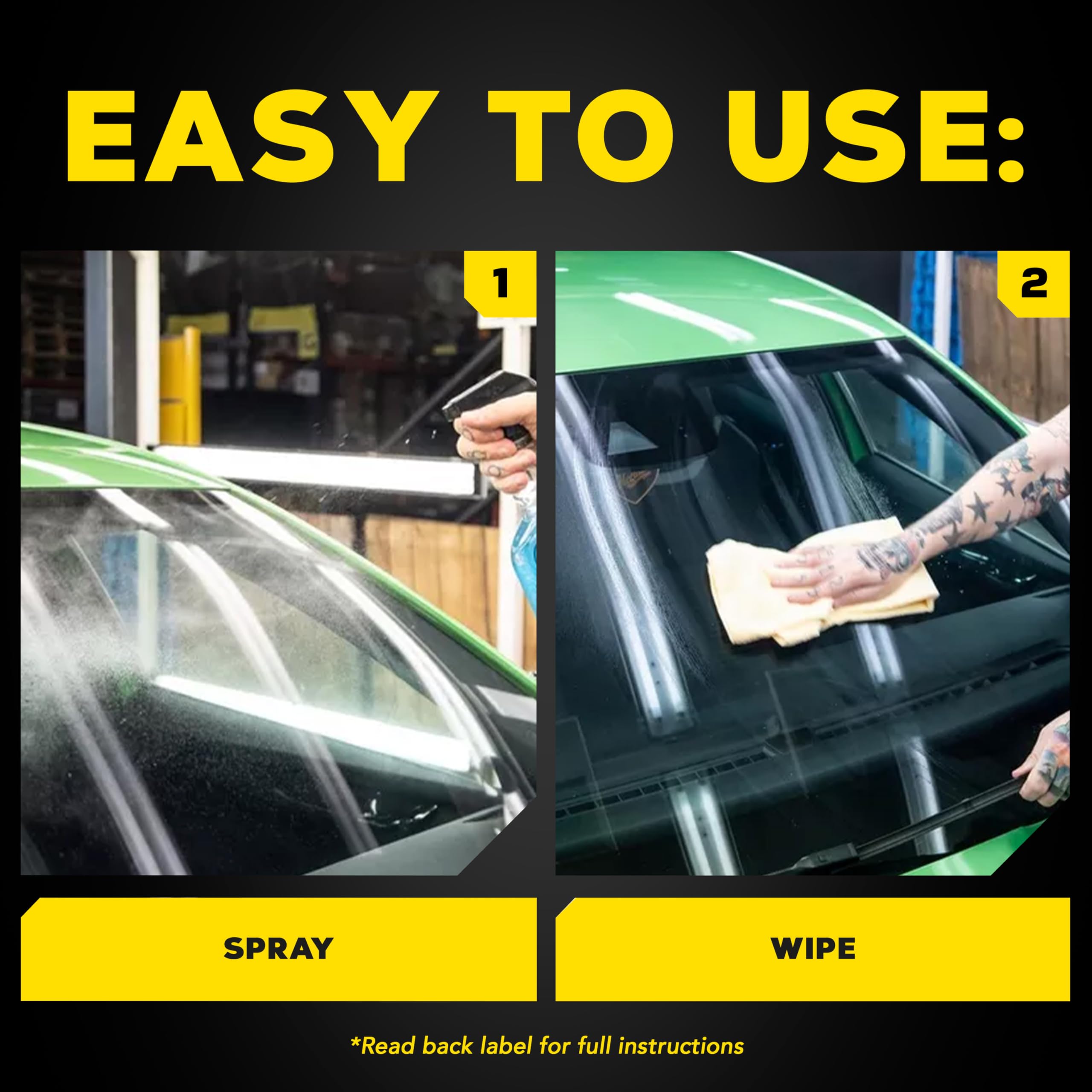 Meguiar's Glass Cleaner Perfect Clarity, Keep Windows, Windshields, and Mirrors Gleaming using a Premium Anti-Hazing Formula that Leaves a Superior Streak Free Finish, 24 Oz