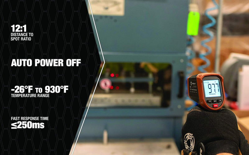 Infrared Thermometer Southwire 31212S Dual Laser Targeting 930◦F