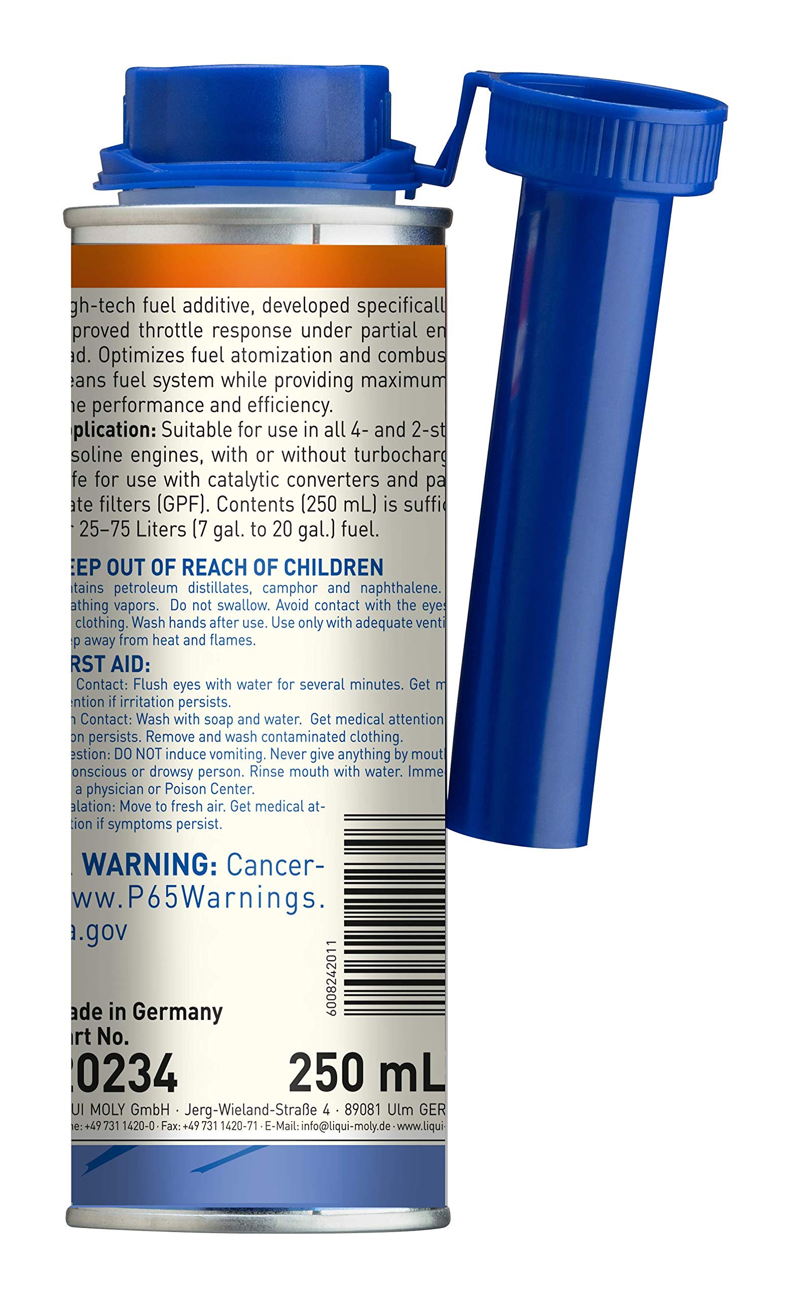 Liqui Moly Speed Tec 20234 Gasoline - 250 ML blue