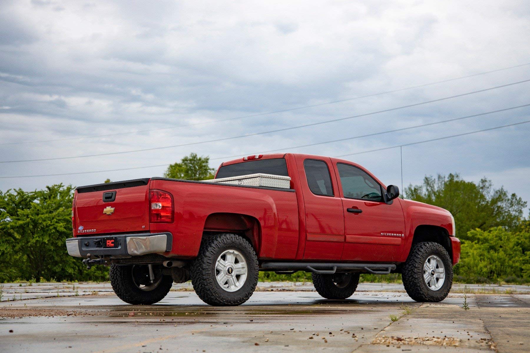 5" Rough Country Suspension Lift Kit with Premium N3 Shocks for Chevy Silverado & GMC Sierra 1500 (2007-2013) 2WD w/6 Lug Wheels