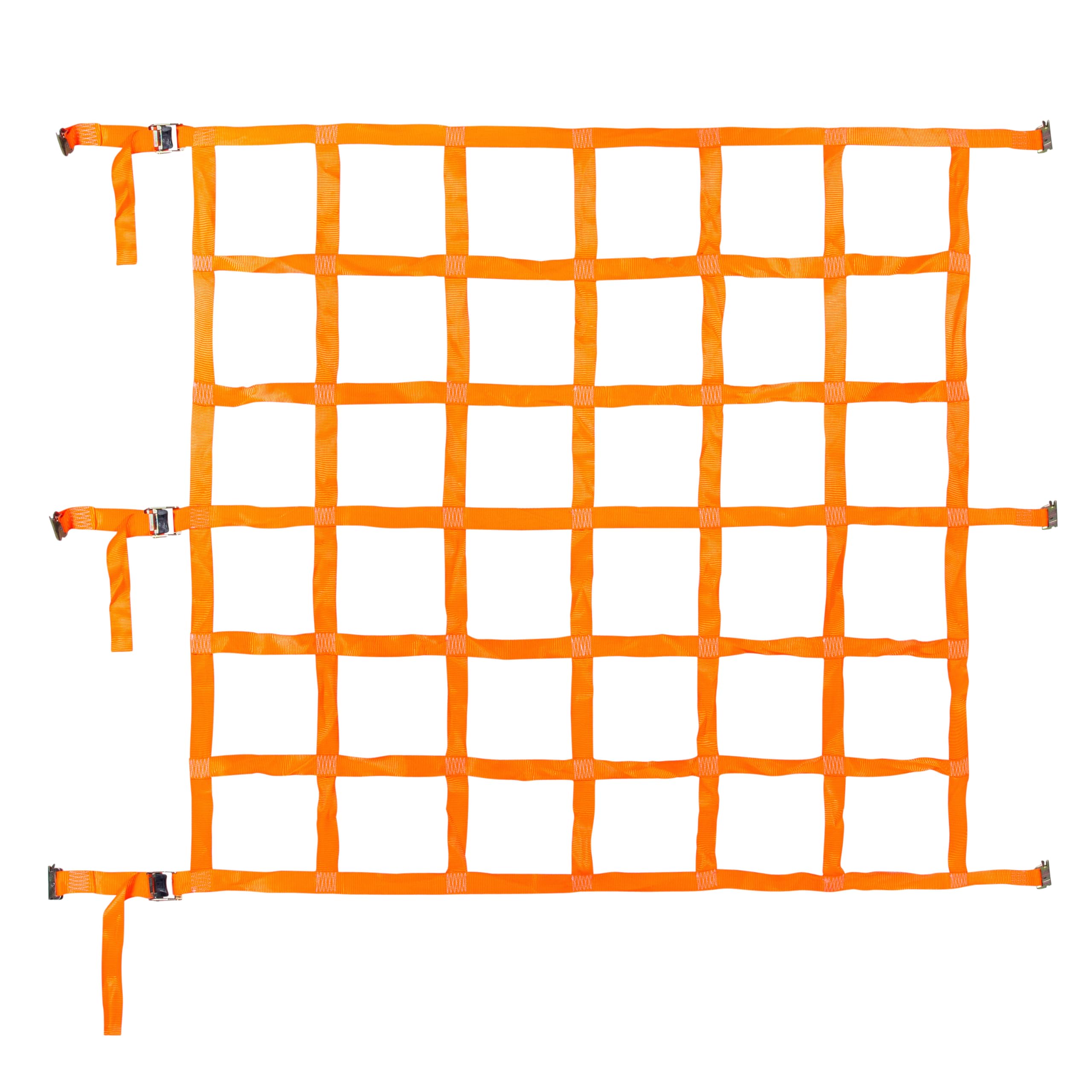 Adjustable Cargo Net CargoSmart — Connects to X-Track and E-Track Systems — 3,600lb Break Strength, 1,200lb Safe Work Load