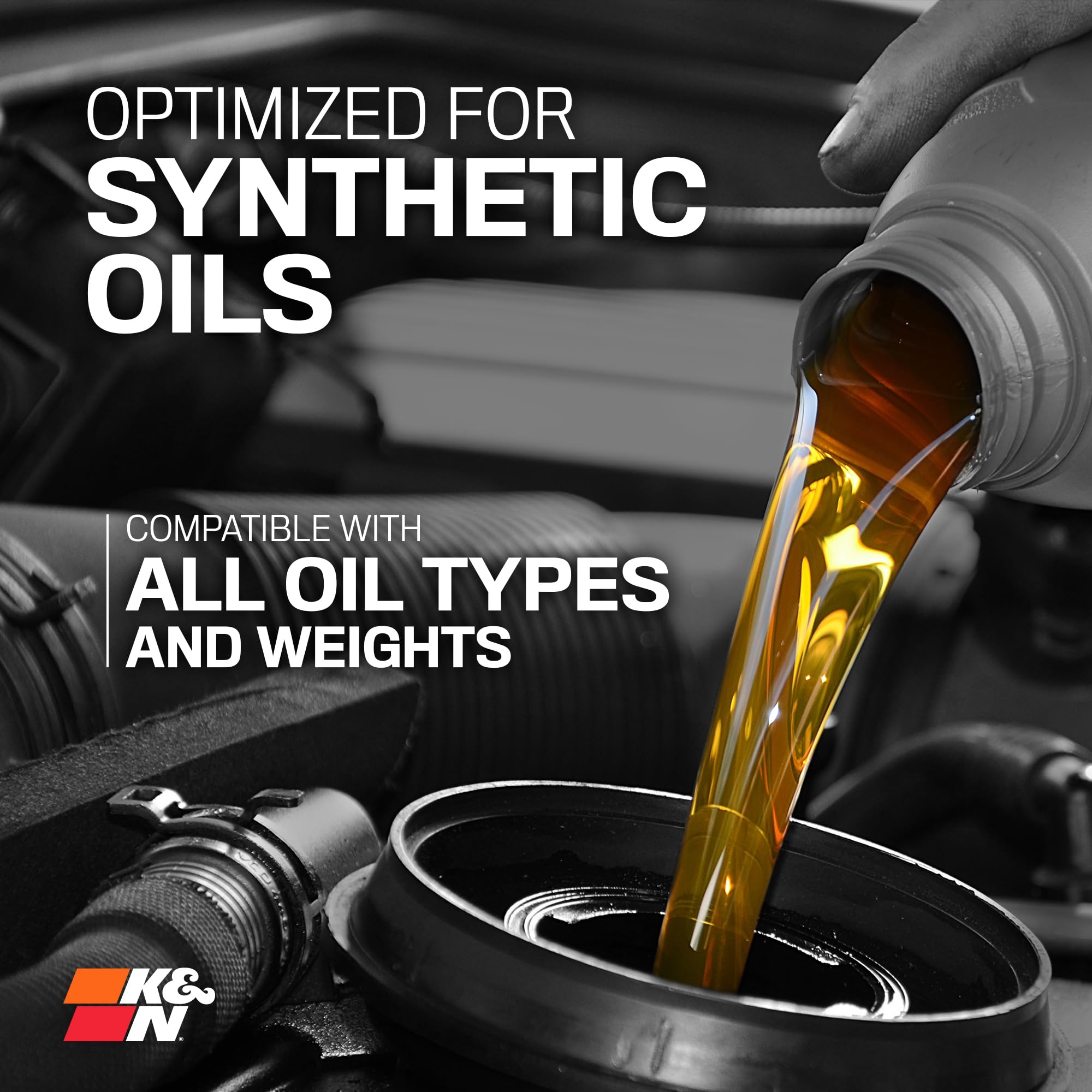 K&N Oil Filter Premium: 20,000 Mile Engine Protection, High Capacity : Compatible with Select MERCEDES BENZ/CHRYSLER/DODGE/FREIGHTLINER (See Product Description for Select Models), HP-7004