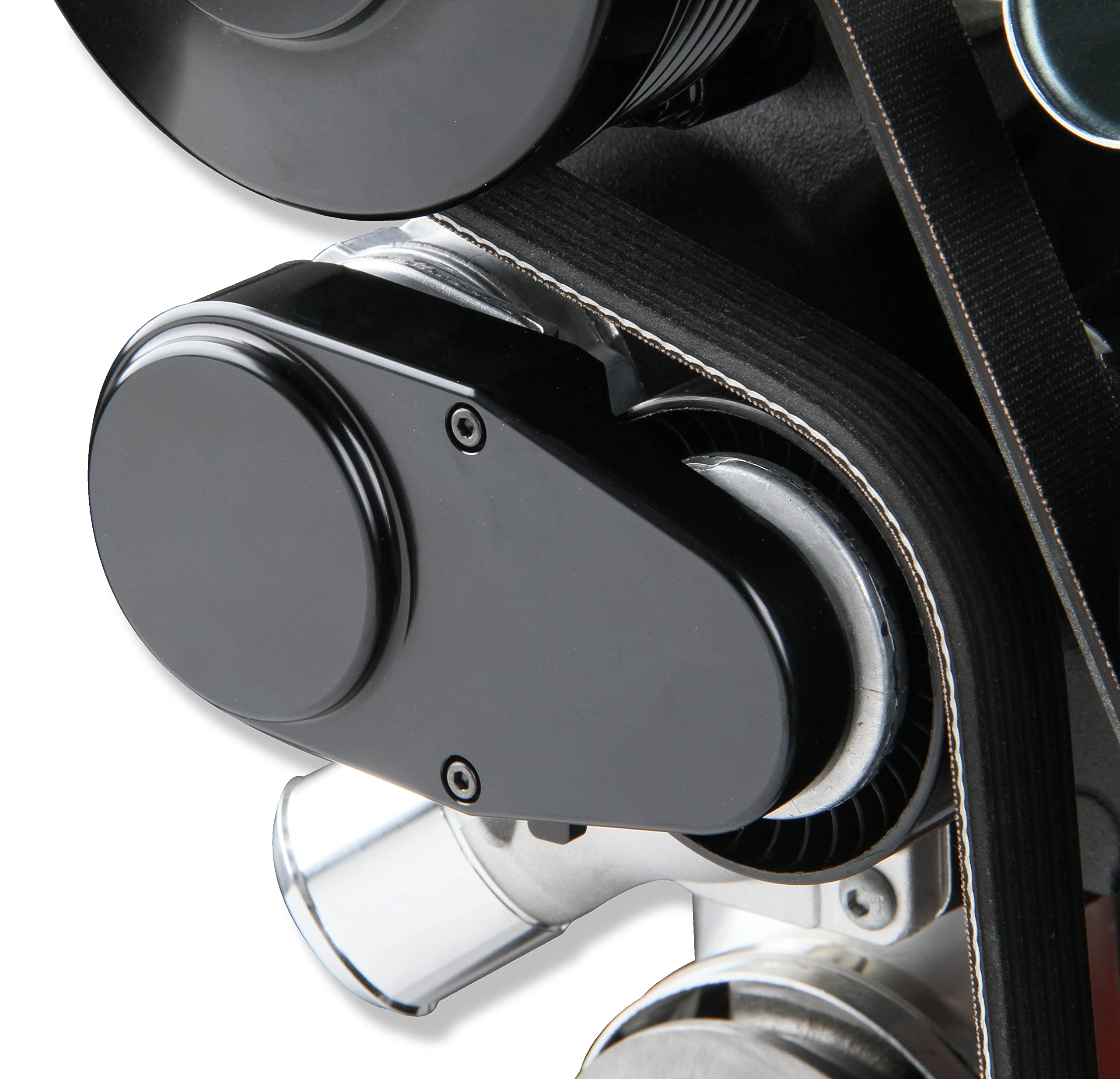 Premium Black Holley Mid-Mount Complete Accessory System for LT Engines 20-200BK