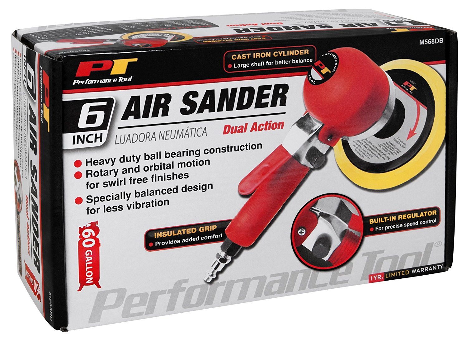 6IN Wilmar Dual Action Sande
