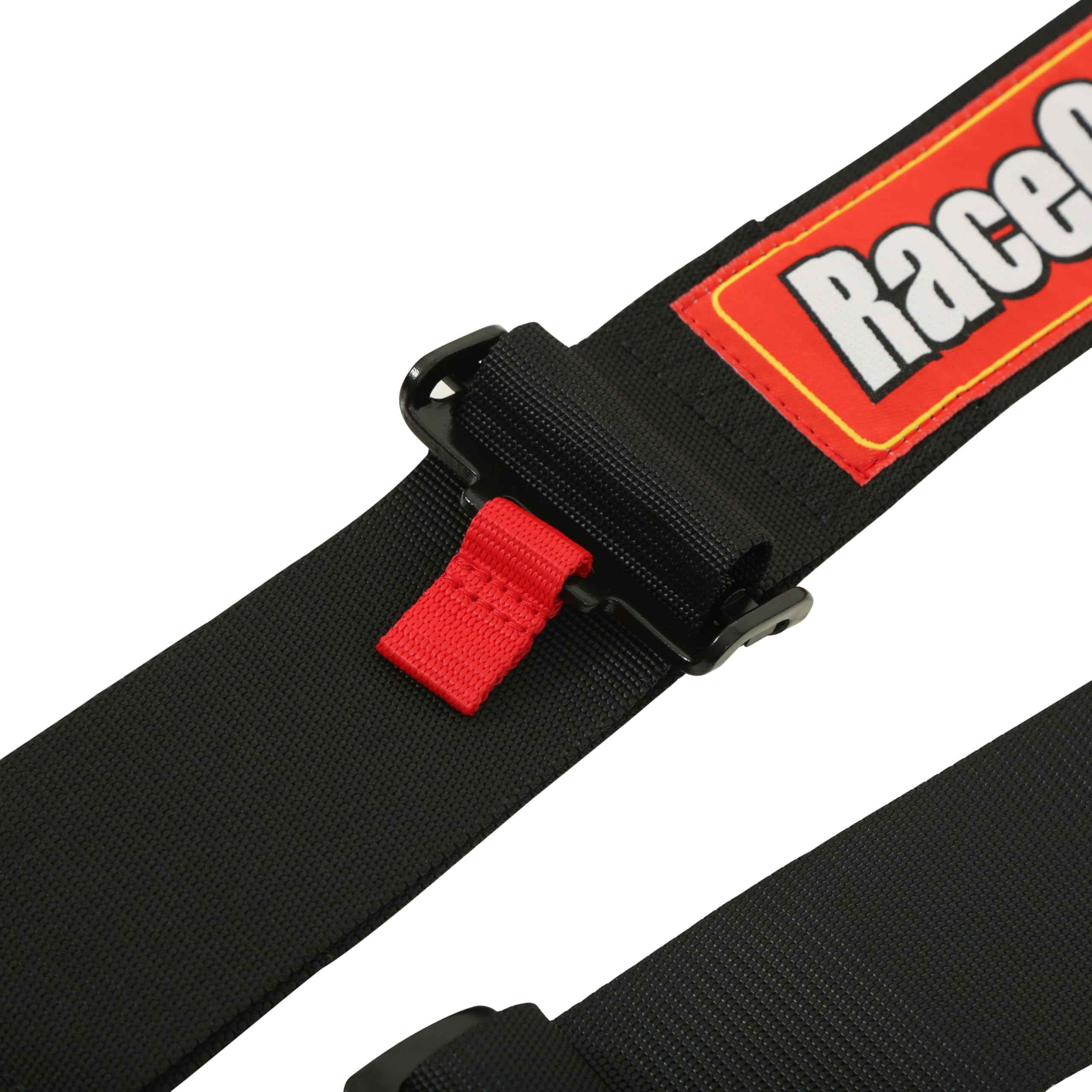 6 Point Harness RaceQuip Sportsman Camlock SFI 16.1 Pull up Adjust Bolt-On/Wrap Around Black 744004RQP