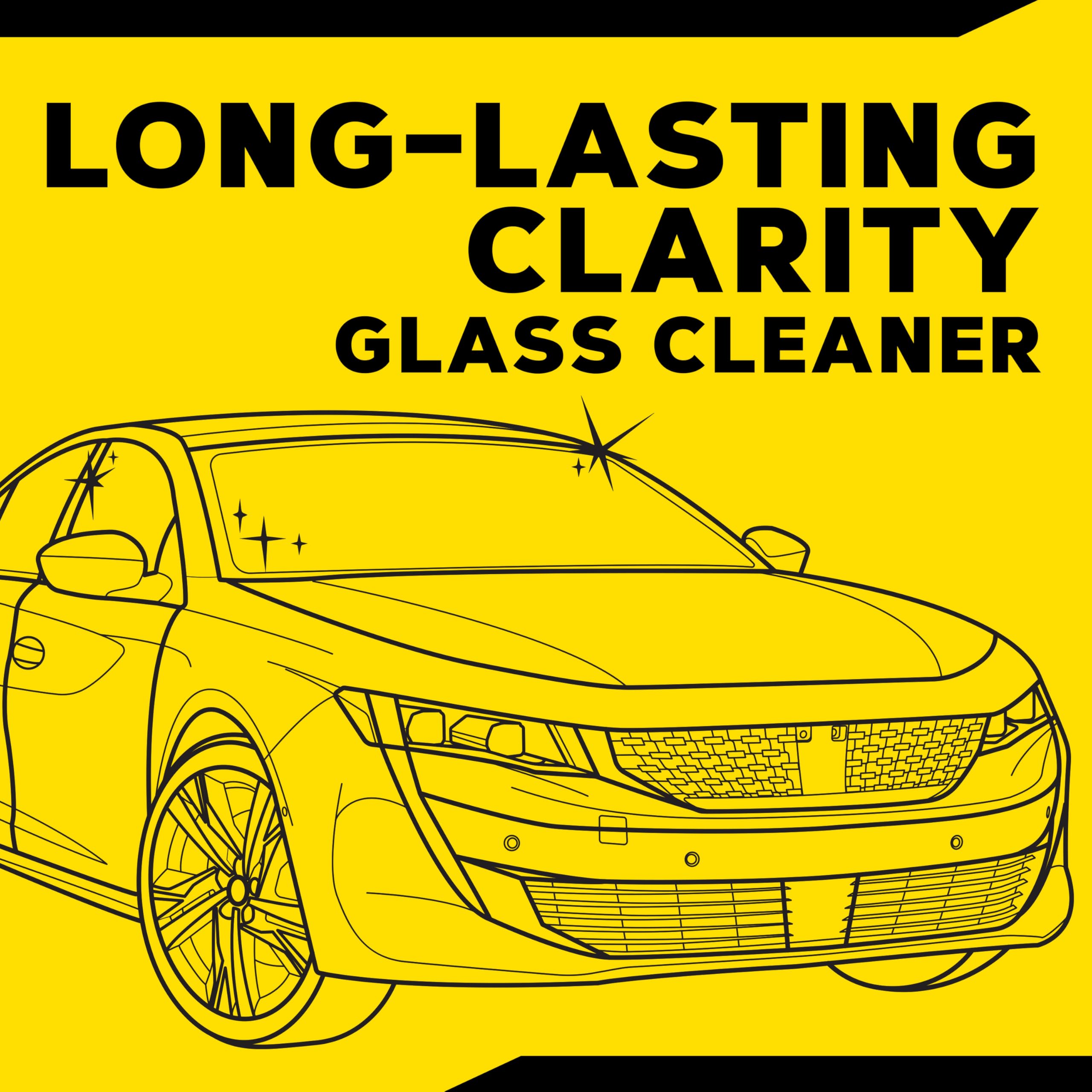 Meguiar's Glass Cleaner Perfect Clarity, Keep Windows, Windshields, and Mirrors Gleaming using a Premium Anti-Hazing Formula that Leaves a Superior Streak Free Finish, 24 Oz