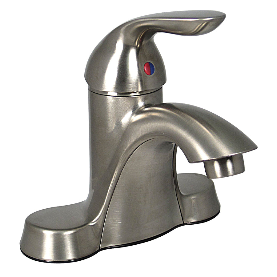 VALTERRA 4" Spout Phoenix S1265-1 Hi Arc Bathroom Faucet Single Lever Hybrid Brushed Nickel 1 Handle