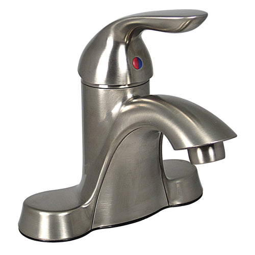 VALTERRA 4" Spout Phoenix S1265-1 Hi Arc Bathroom Faucet Single Lever Hybrid Brushed Nickel 1 Handle