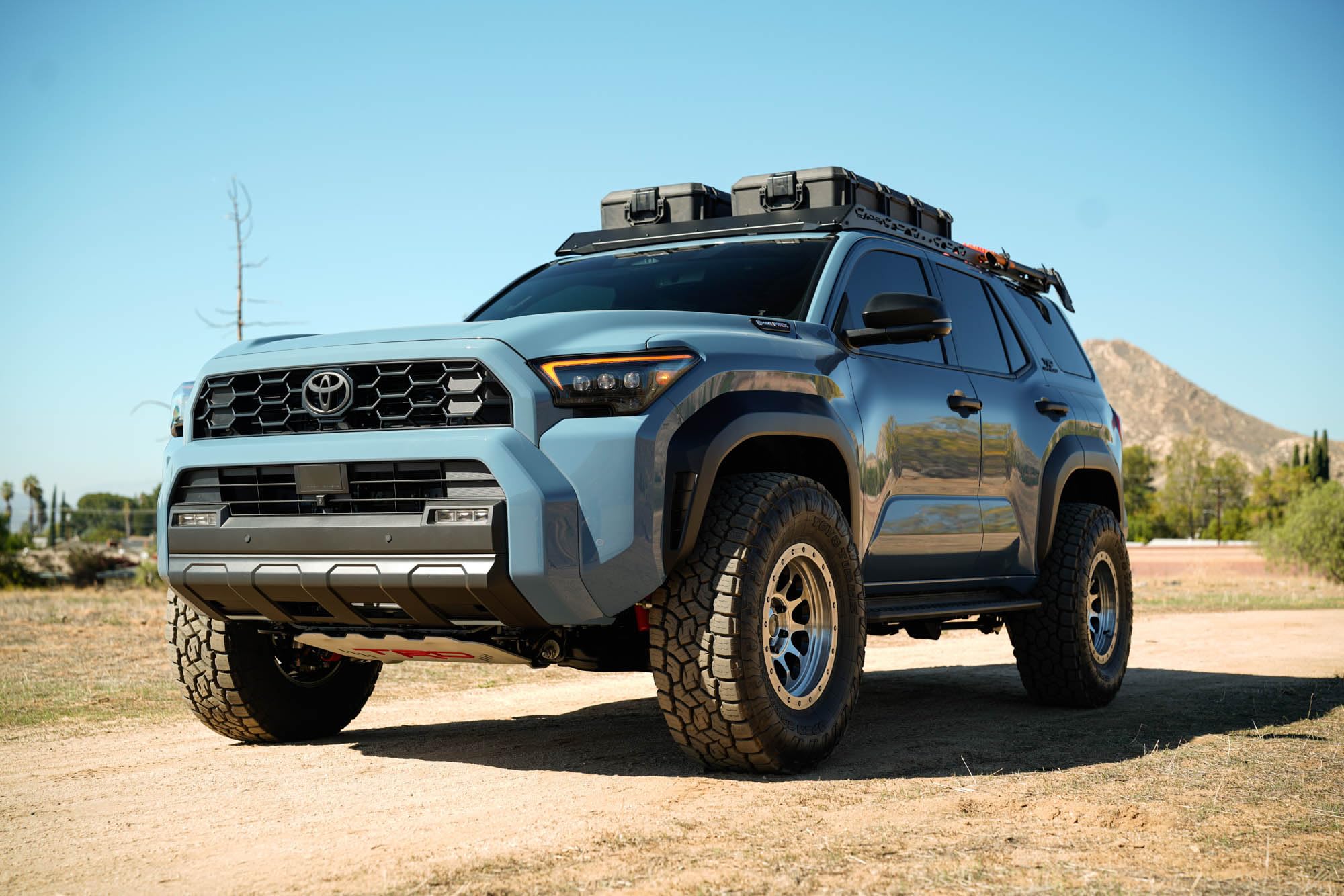 Offroad DV8 Spec Series Roof Rack for 2025-2026 Toyota 4Runner | Strong & Sleek Design for Securely Transporting Your Gear in Style | Side & Rear Light Mounts | Aluminum & Steel Construction