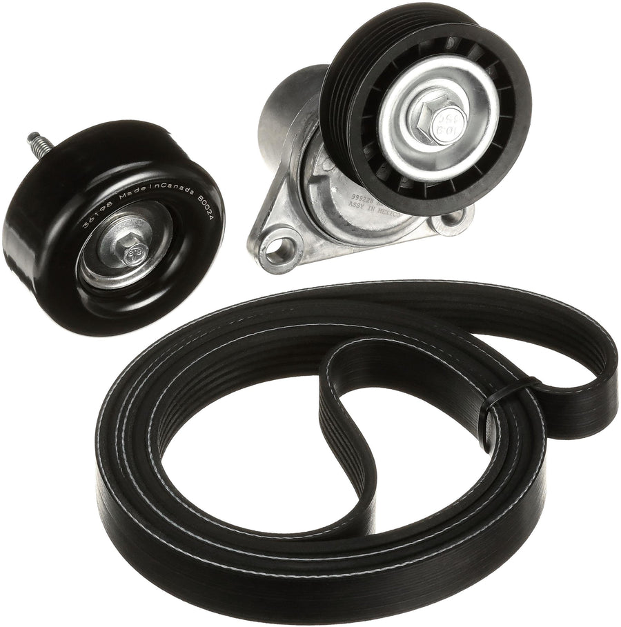 Complete Gates Serpentine Belt Drive Component Kit 90K-38408A