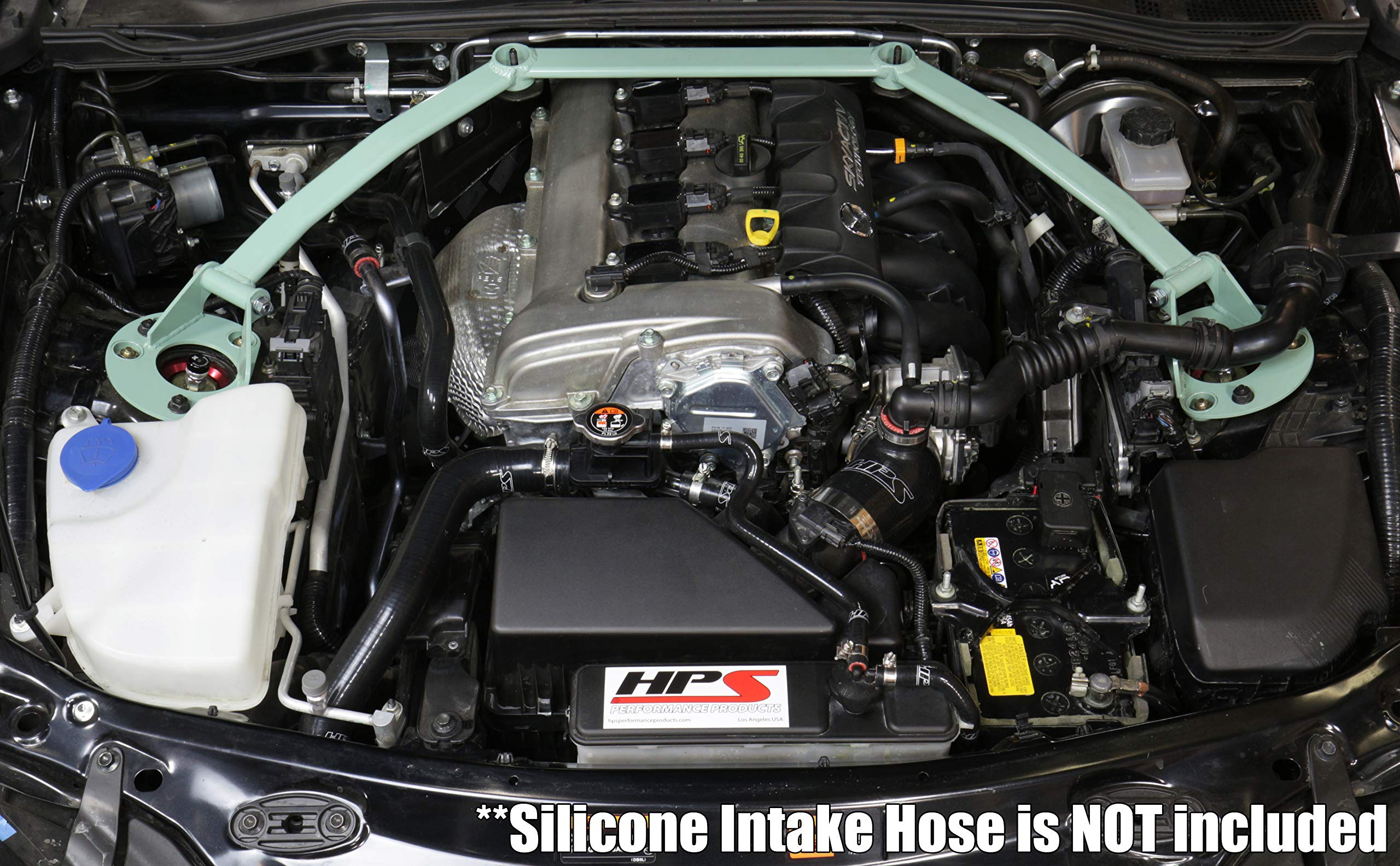 Black HPS 57-1546-BLK Silicone Radiator and Heater Hose Kit Coolant