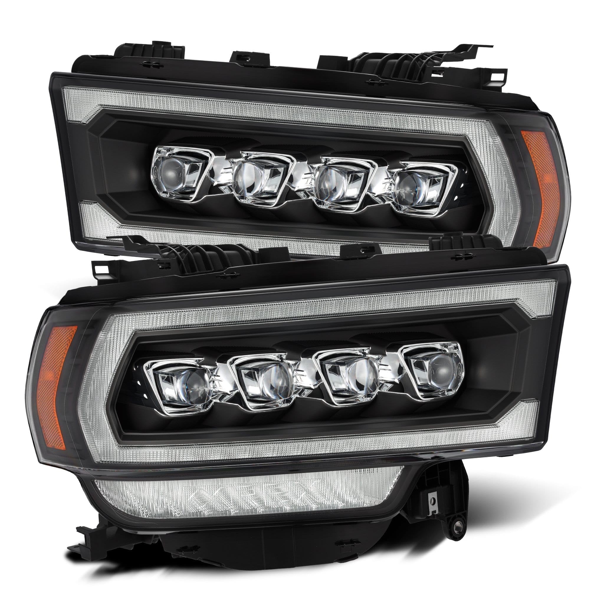 880553 AlphaRex USA Nova Series Projector Headlights fits Ram 2500, Clear