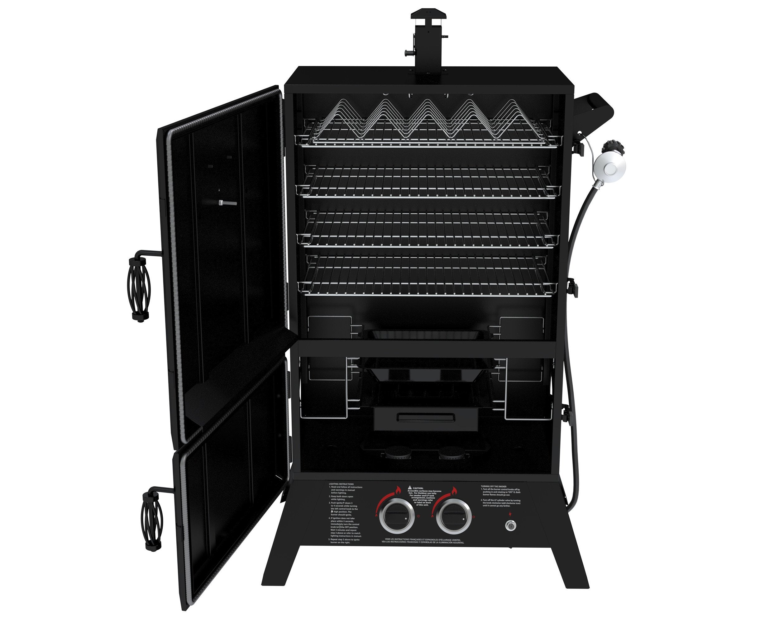 Dyna-Glo 36" Wide Body DGW1235BDP-D LP Gas Smoker