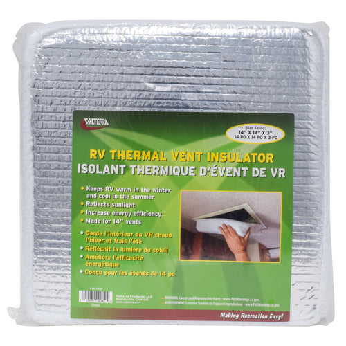 Vent Insulator VALTERRA A10-1603 with Reflective Surface 14" x 14"
