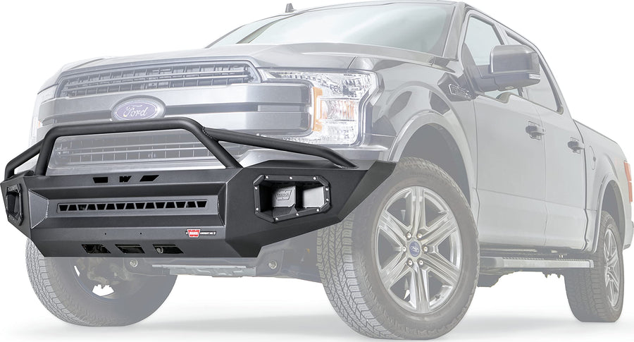 Ascent XP WARN 107282 Front Bumper, Fits: Ford F150 4WD - Standard and EcoBoost Models (2018-2020)
