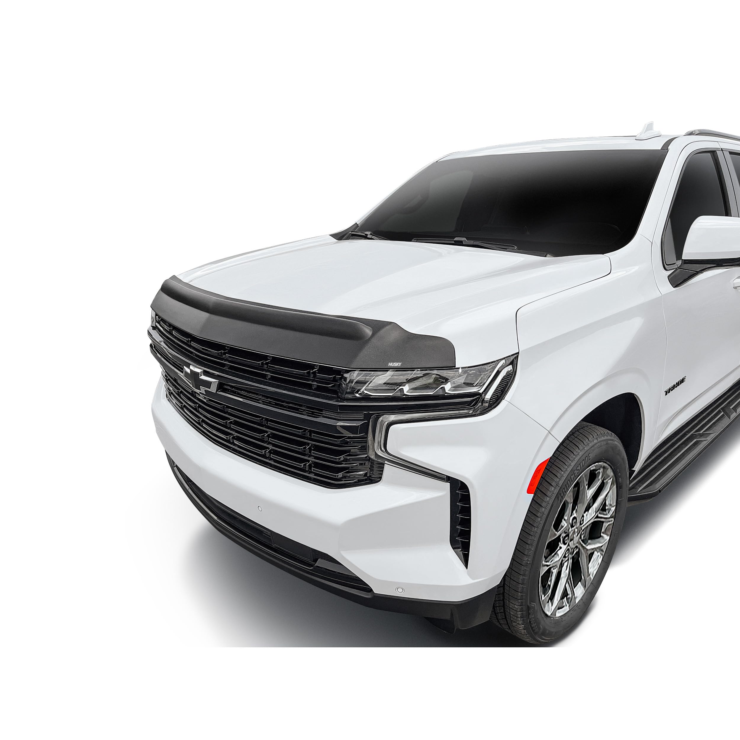 Aeroskin II Hood Protector Husky Liners | Fits 2007-2013 Chevrolet Silverado 1500 | Low Profile Deflector/Bug Shield - 1 pc., Textured Black | 2830002