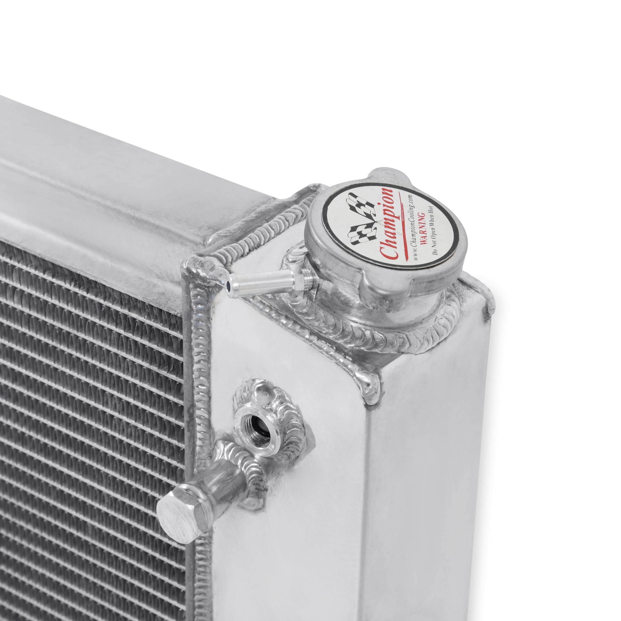 ALR72C4 Brothers Trucks Aluminum Radiator - Auto - V8-4 Row