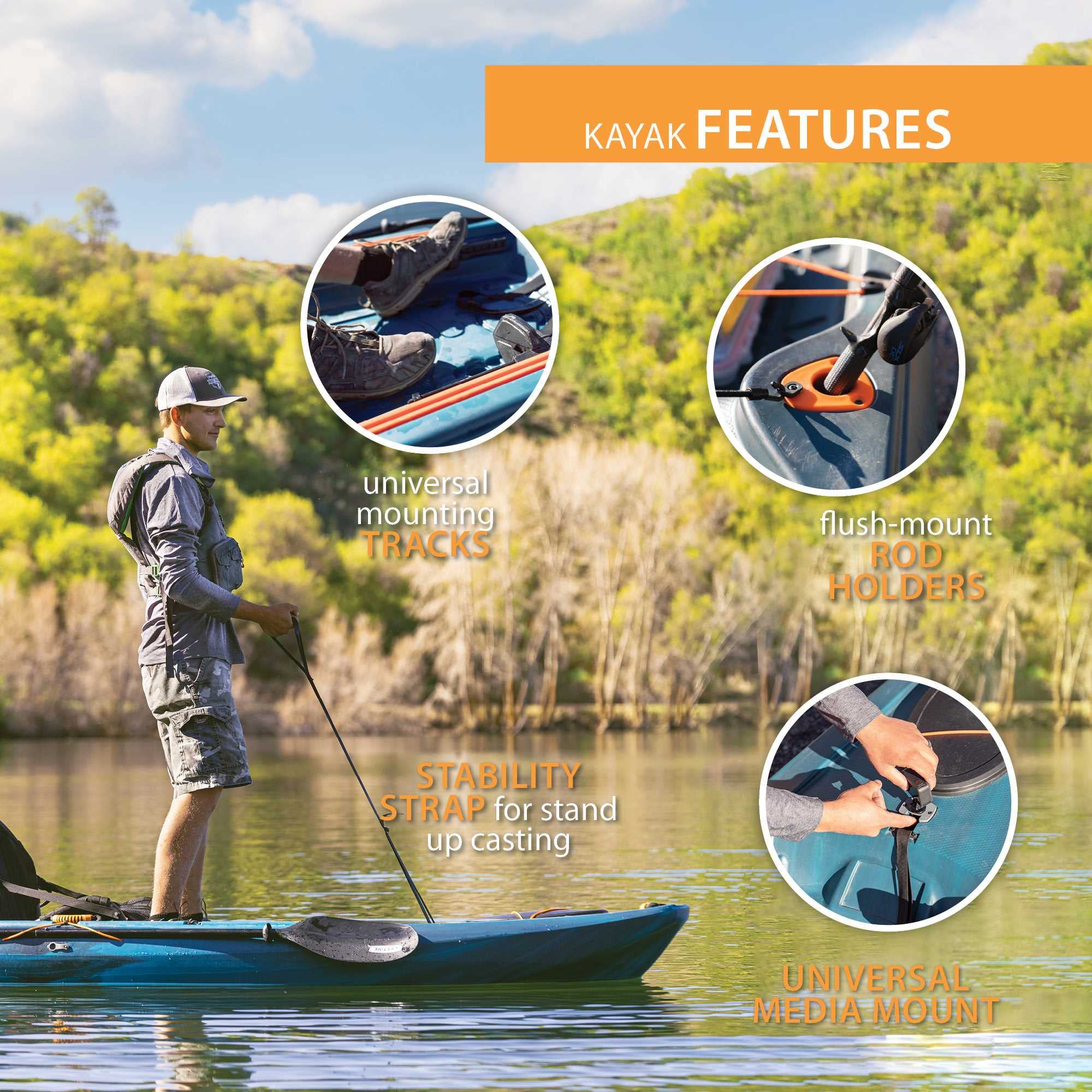 Yukon Angler 116 Lifetime Fishing Kayak