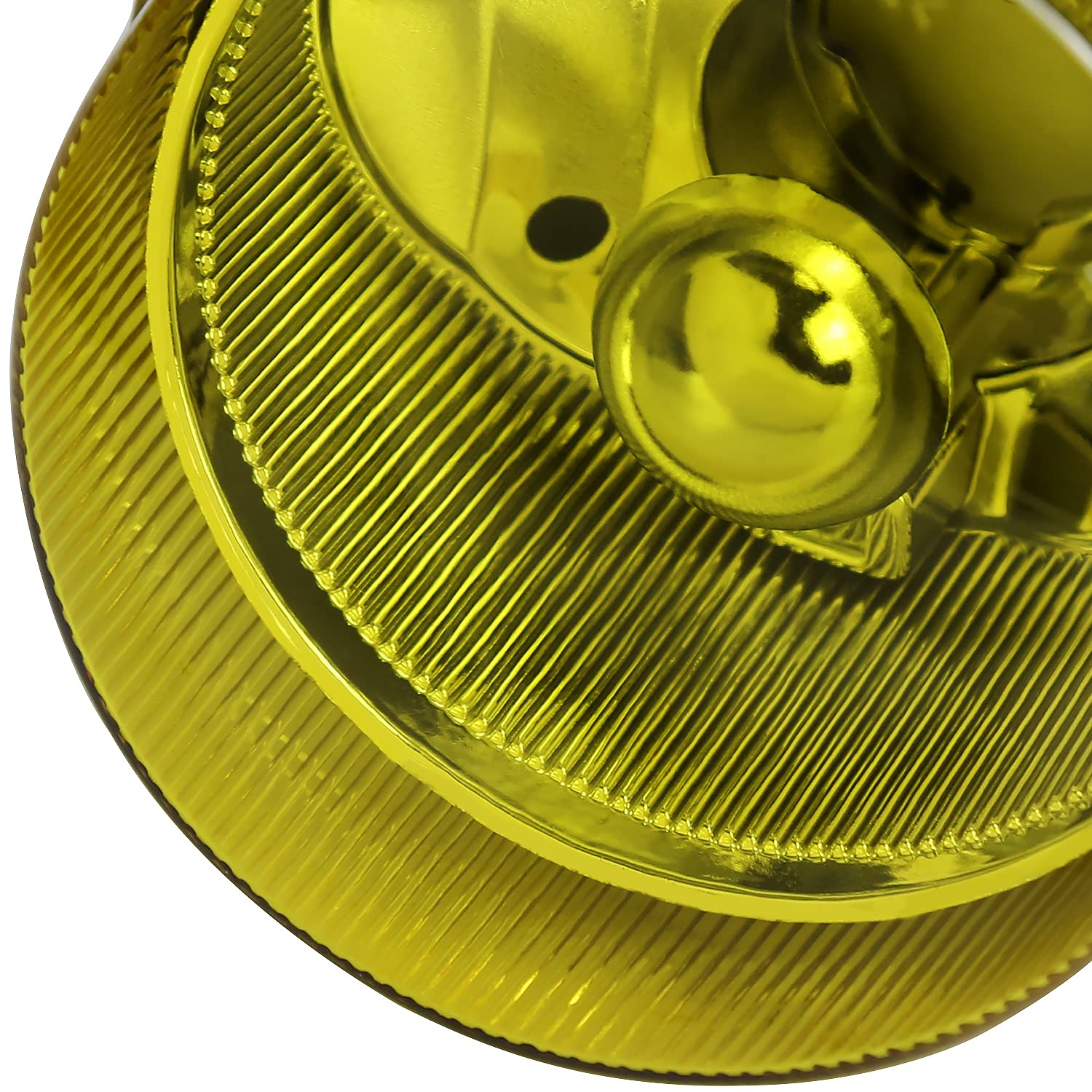 Bumper Driving Fog Lights Spec-D Tuning Yellow Compatible with 1993-1997 Honda Del Sol L+R Pair Assembly
