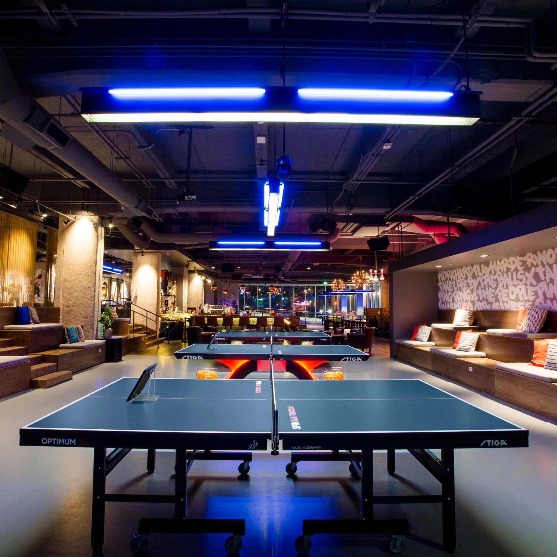 30 Table Tennis Table Optimum - Tournament-Approved, 30mm Thick Top, and Unmatched Stability