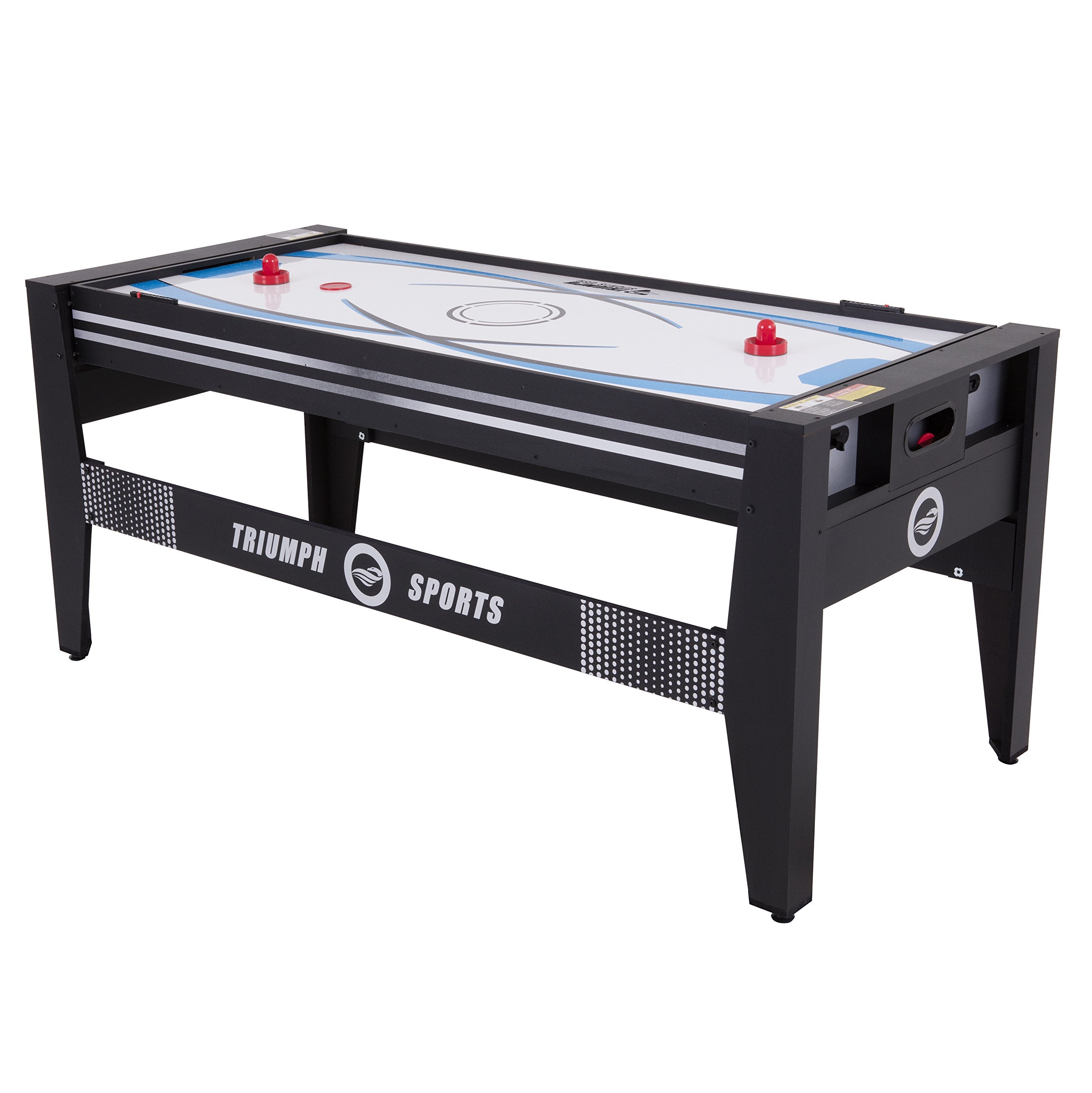 4-in-1 Triumph USA Swivel Table, 72", Black