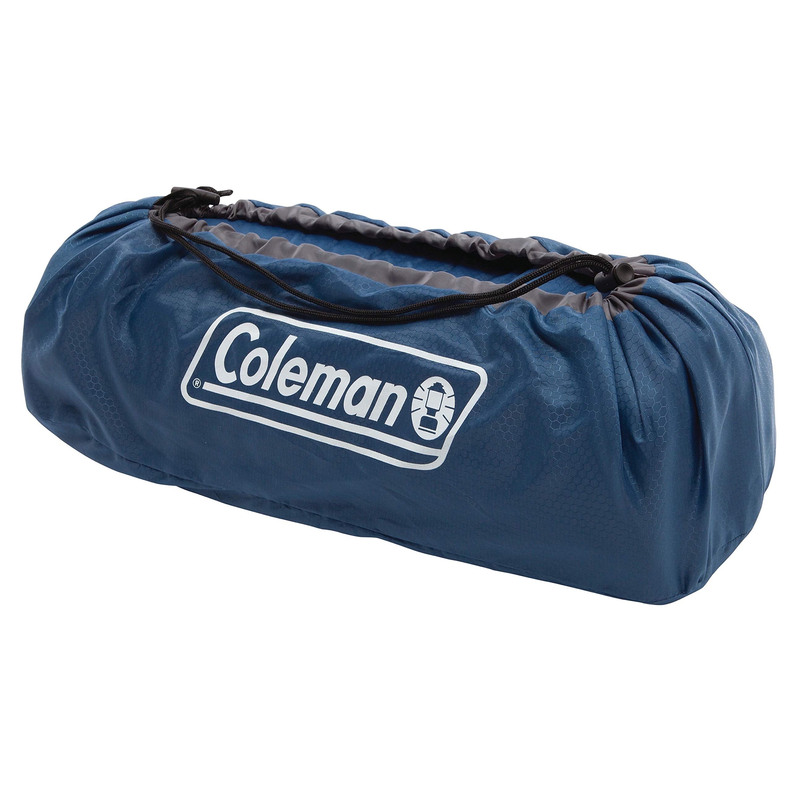 Coleman Self-Inflating Silverton Sleeping Pad, Lightweight Camping Pad with Pillow, Comfortable Sleeping Mat with Side Bumpers, Easy Inflation