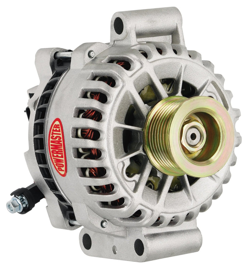 Alt Ford Powermaster 6G Natural 200A 6 grv Pulley Large Frame Trans MTG PCM Controlled LI-SIG-A VR