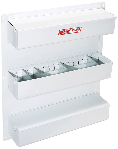 9871301 Weather Guard Door Organizer, White