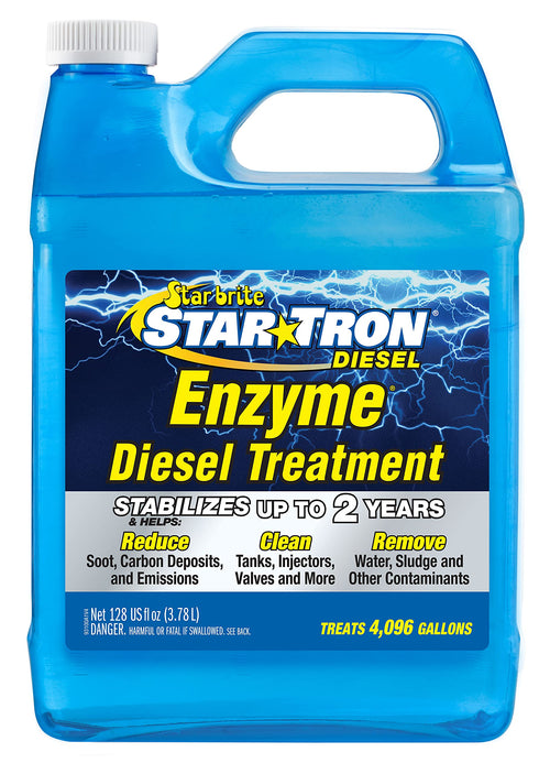 Star Tron Enzyme Fuel Treatment - Diesel Formula Super Concentrated - 1 oz. Treats 32 Gallons - 1 GAL (093100N)