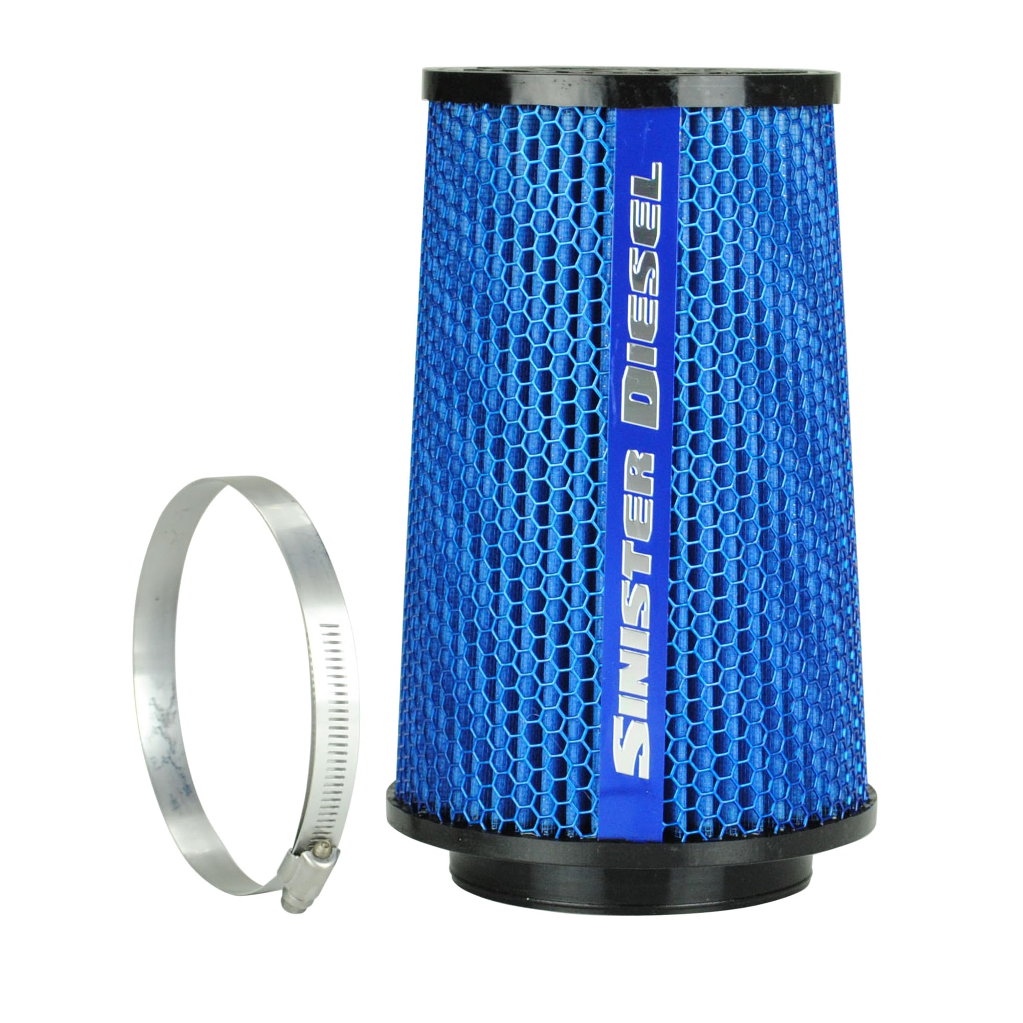 Universal Sinister Diesel Replacement Reusable Air Filter (4" Inner Diameter)