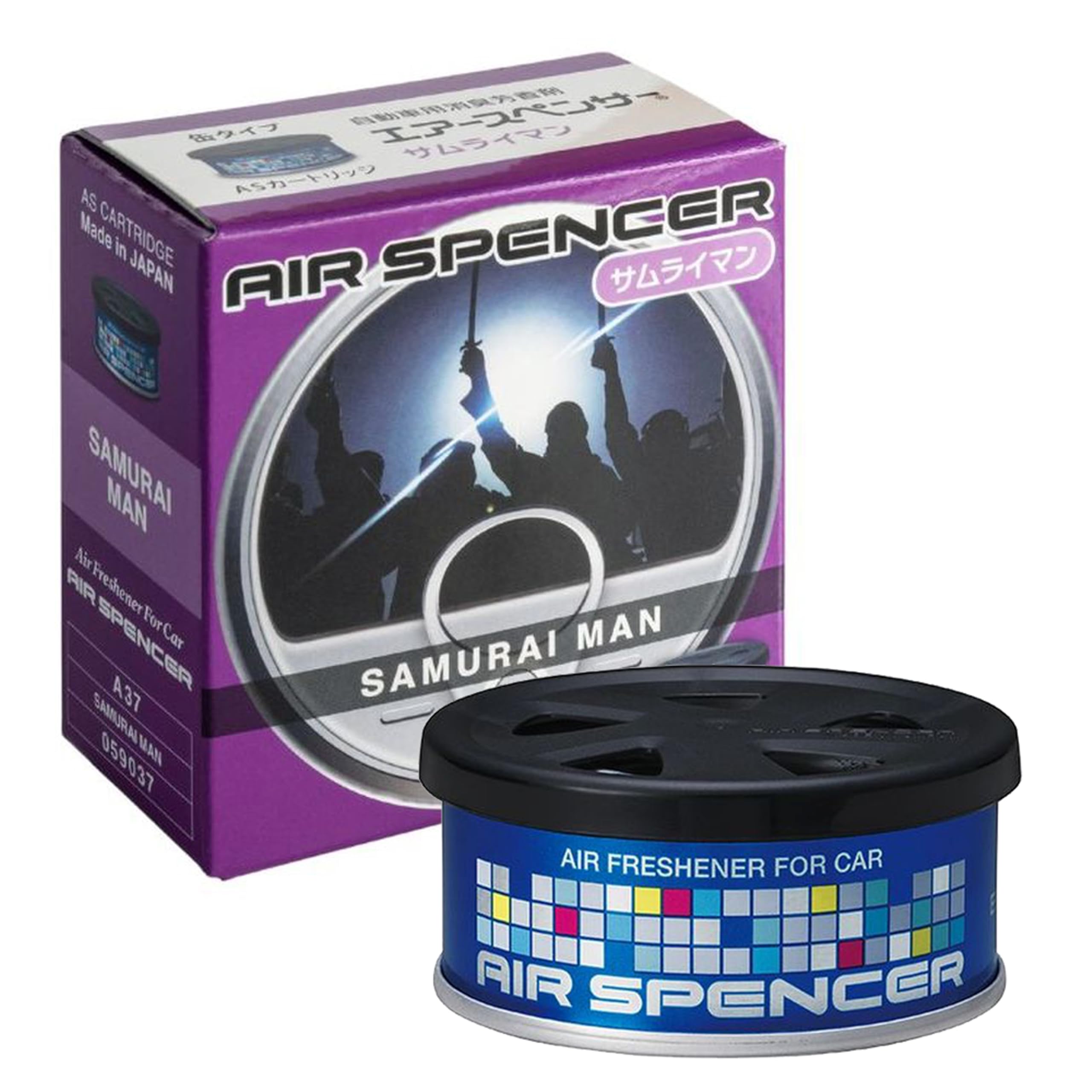Eikosha car fragrance deodorant air Spencer cartridge refill every type Samurai Man 40g A37