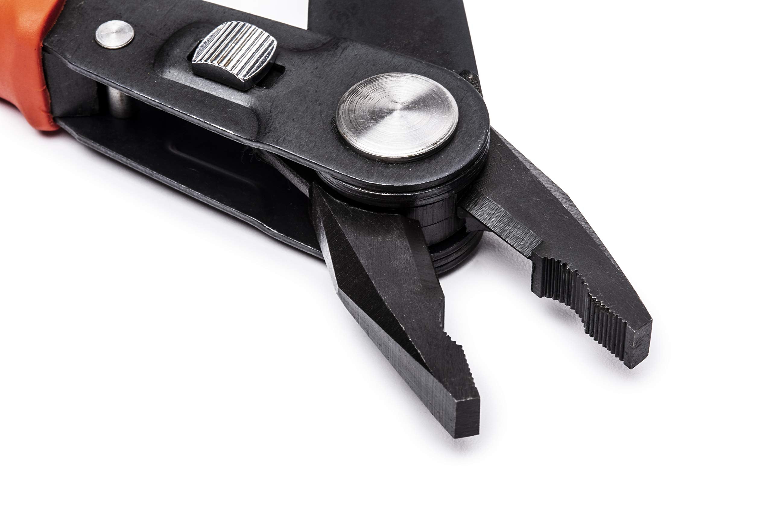 Crescent 2 in 1 Dual Material Combo Linesman's Pliers and Wire Stripper - CCP8V , Black