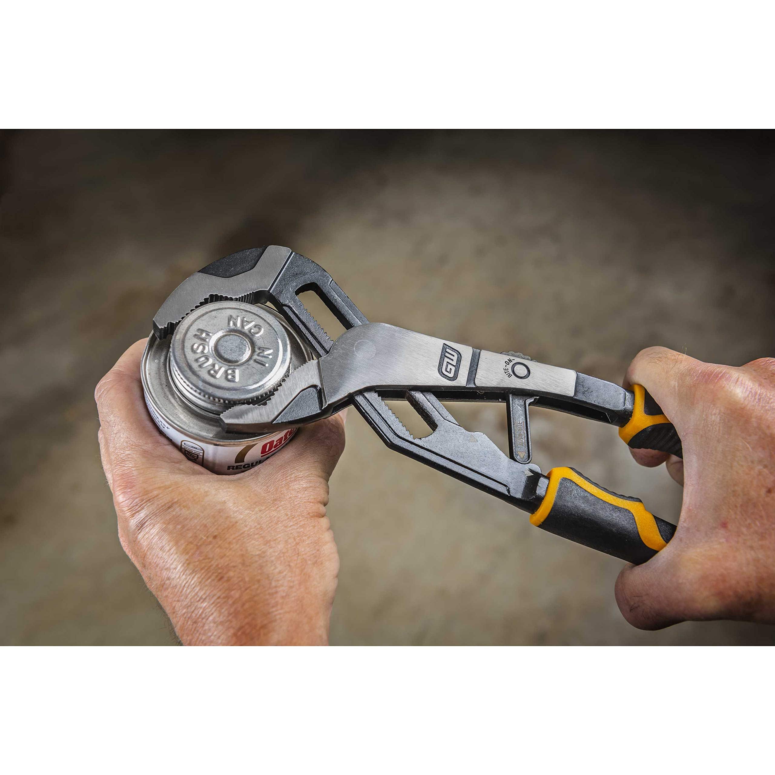 PITBULL GEARWRENCH 6" Auto-Bite Tongue & Groove Dual Material Pliers - 82590C