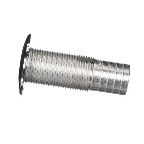 Attwood Barbed Stainless Steel Standard Length Thru-Hull, 5/8-Inch