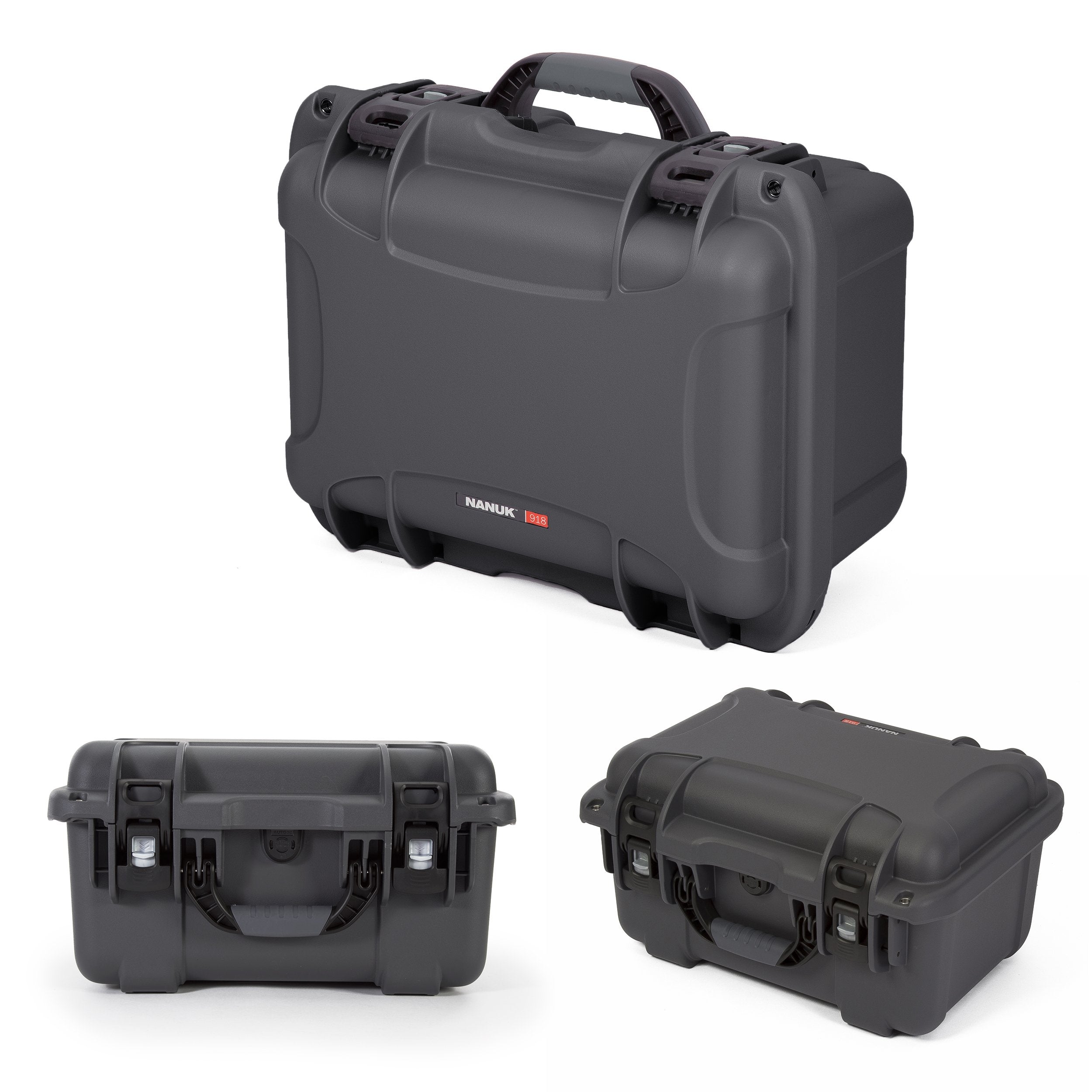 Waterproof Nanuk 918 Hard Carrying Case Empty - Graphite