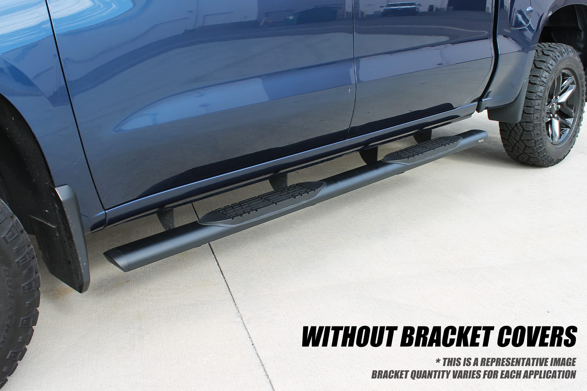 RB-BKC8: RAPTOR Series Black Thermoplastic Rubber Bracket Covers