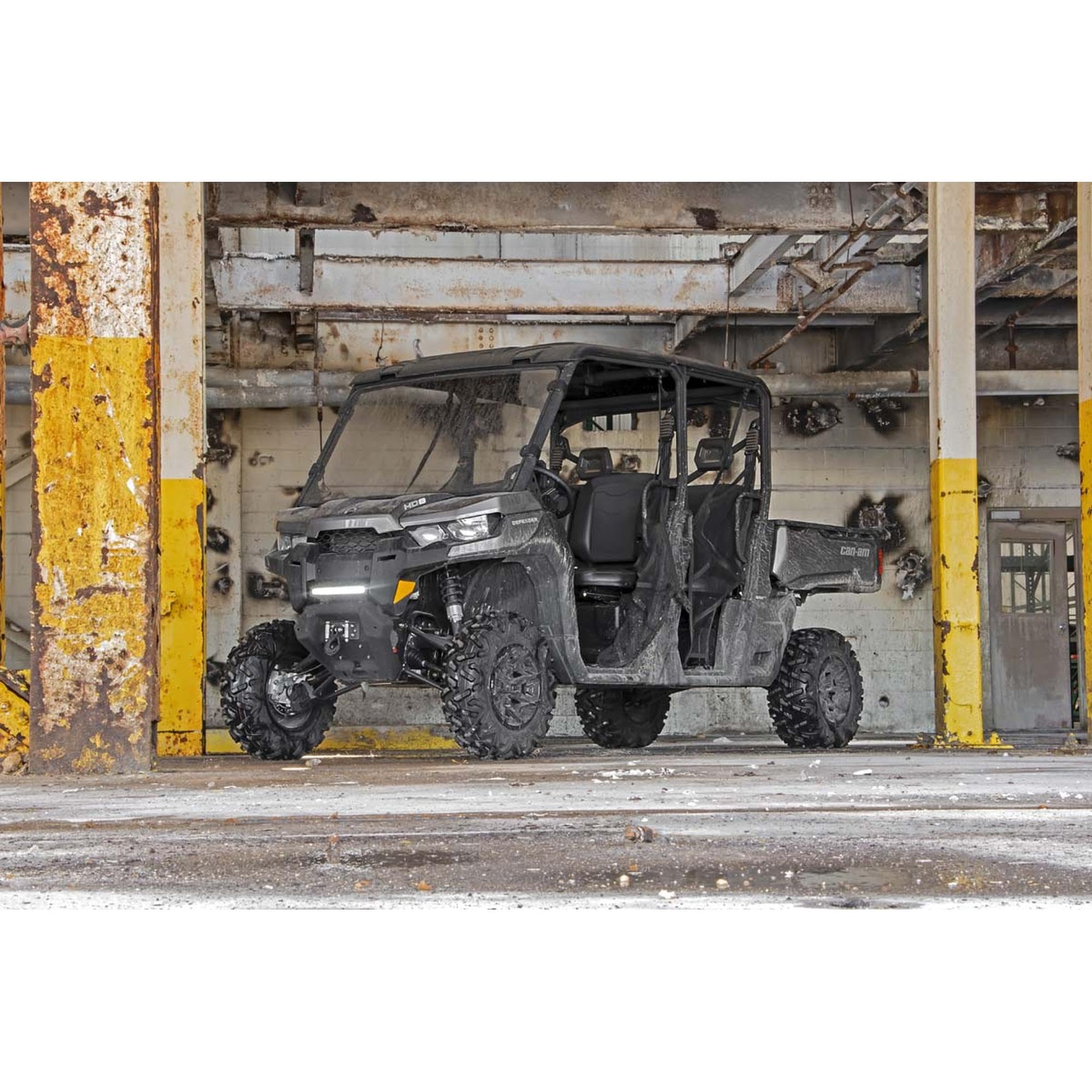 12" DRL LED Bumper Kit Rough Country for Can-Am Defender - 97004